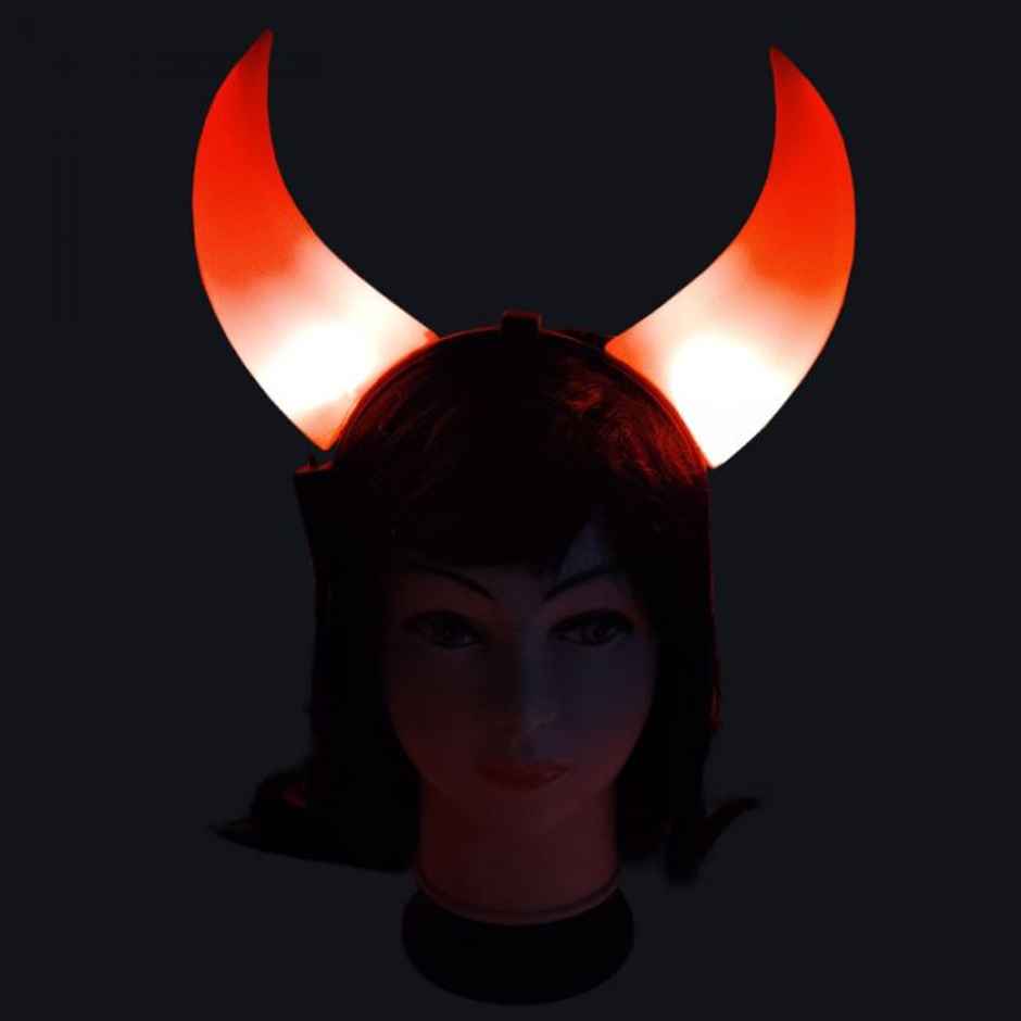 Devil LED Horns For Party | Assorted | Gullak